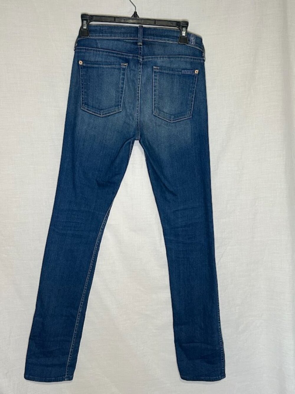 Women's 7 For All Mankind The Modern Straight Jeans Size 27 - Picture 3 of 10